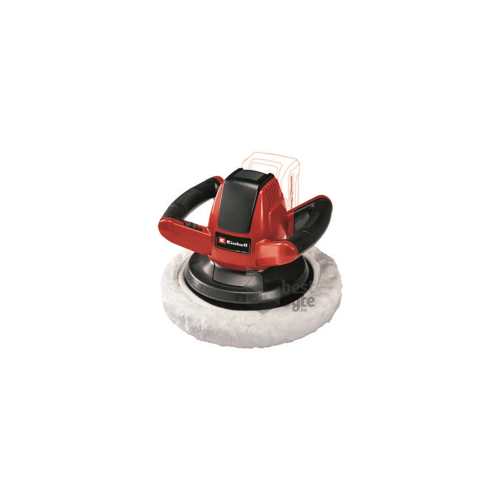 Einhell 2093301 PXC CE-CB 18/254 Li-Solo akku és töltő nélkül akkumulátoros polírozó