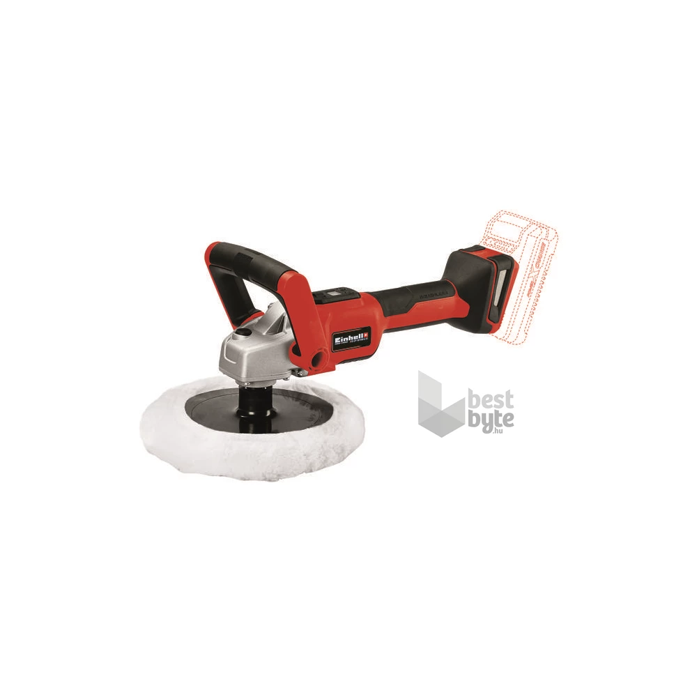 Einhell 2093320 PXC CE-CP 18/180 Li E-Solo akku és töltő nélkül akkumulátoros polírozó