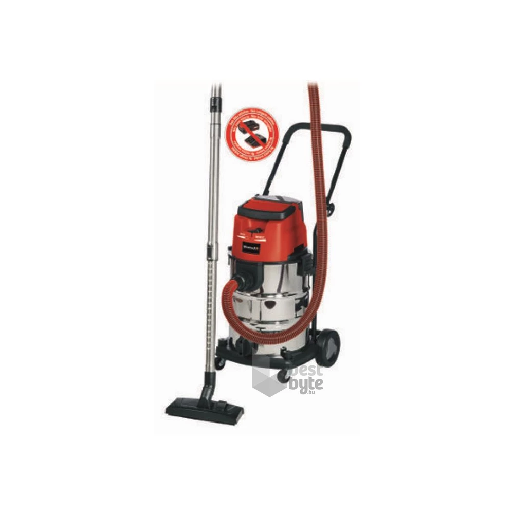 Einhell 2347140 PXC TE-VC 36/30 Li S-Solo akku és töltő nélkül akkumulátoros száraz-nedves porszívó