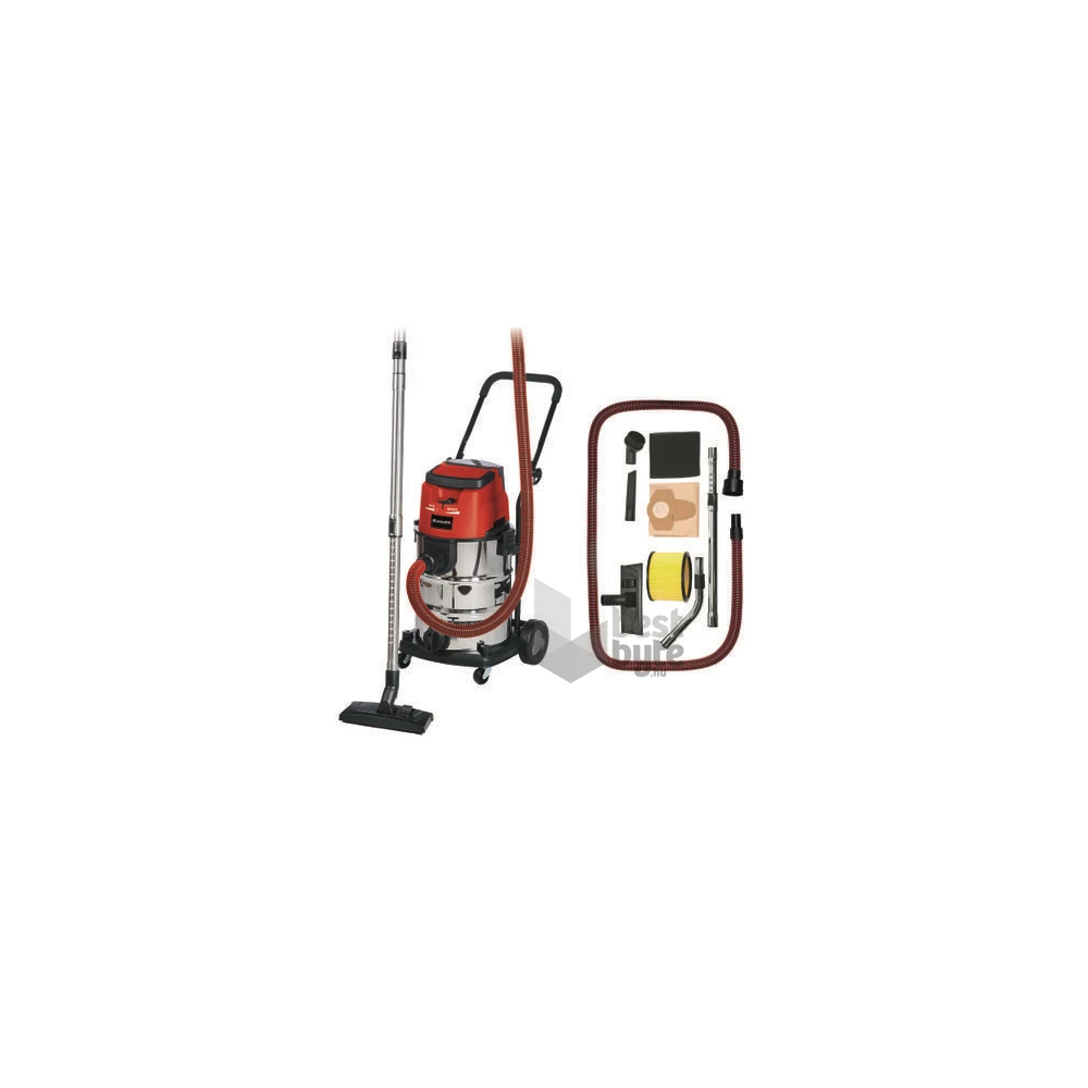 Einhell 2347140 PXC TE-VC 36/30 Li S-Solo akku és töltő nélkül akkumulátoros száraz-nedves porszívó