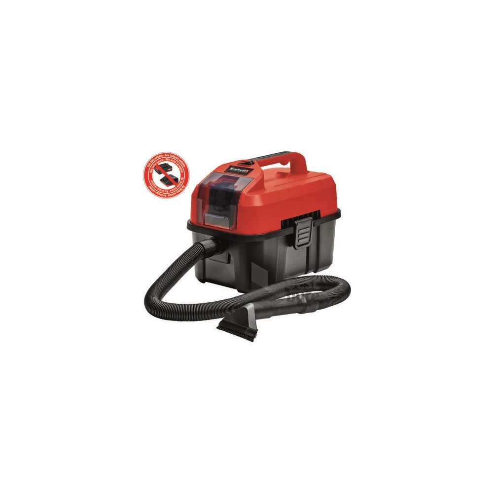 Einhell 2347160 PXC TE-VC 18/10 Li-Solo akku és töltő nélkül akkumulátoros száraz-nedves porszívó