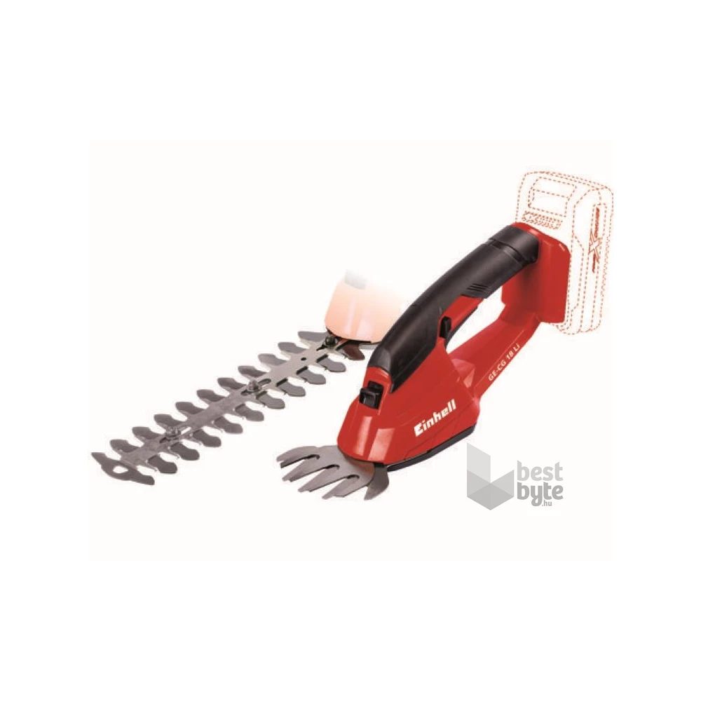 Einhell 3410370 PXC GC-CG 18 Li-Solo akku és töltő nélkül fű- és sövénynyíró olló