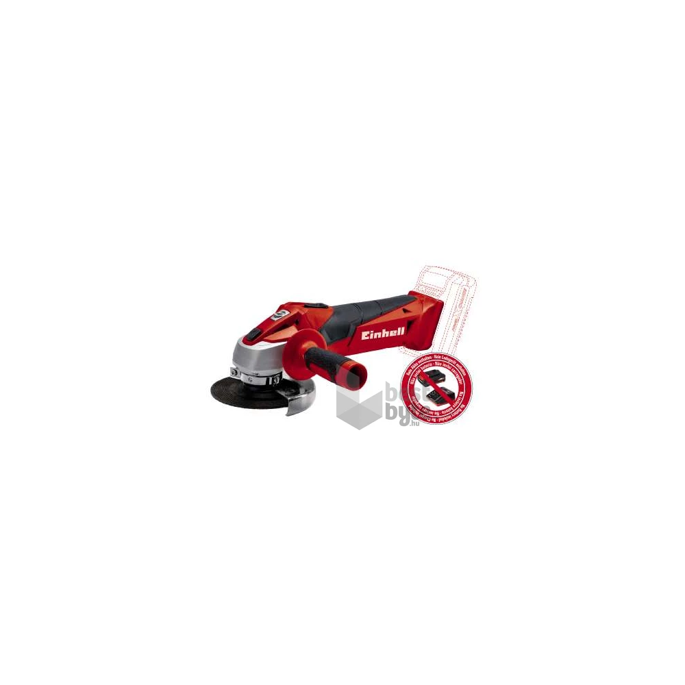 Einhell 4431130 PXC TC-AG 18/115 Li-Solo akku és töltő nélkül akkumulátoros sarokcsiszoló