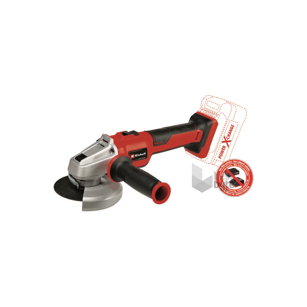 Einhell 4431150 PROFESSIONAL PXC AXXIO 18/115 Q Solo akku és töltő nélkül akkumulátoros sarokcsiszoló