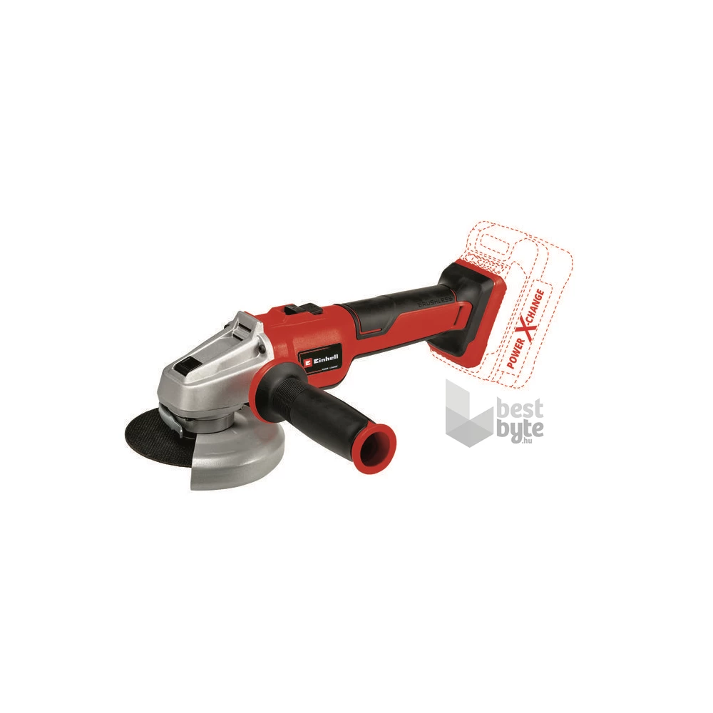 Einhell 4431150 PROFESSIONAL PXC AXXIO 18/115 Q Solo akku és töltő nélkül akkumulátoros sarokcsiszoló
