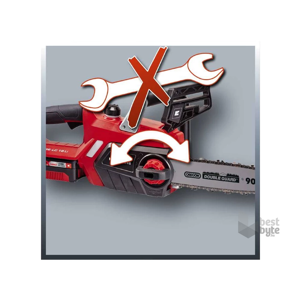 Einhell 4501760 PXC GE-LC 18 Li Kit 1x3,0Ah akkuval akkumulátoros láncfűrész
