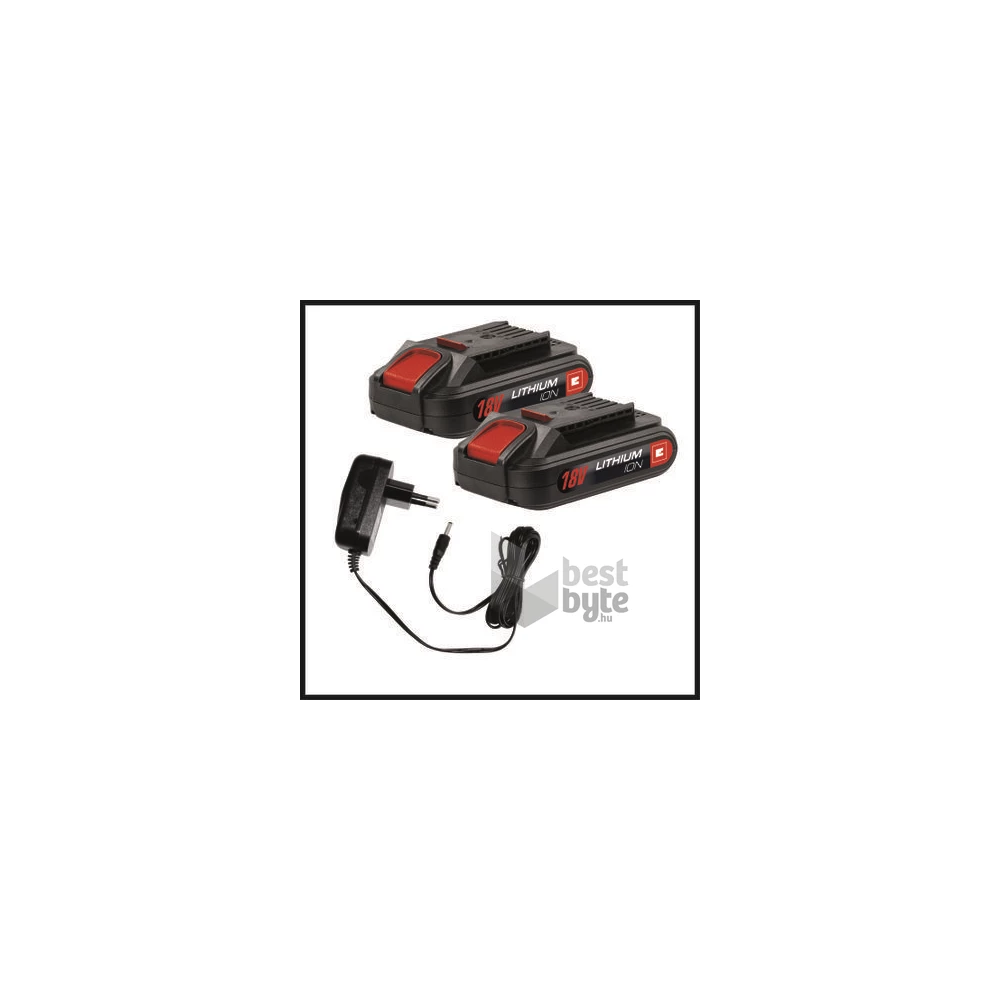 Einhell 4513820 TC-CD 18-2 Li 2x1,3 Ah akkuval akkumulátoros csavarozó