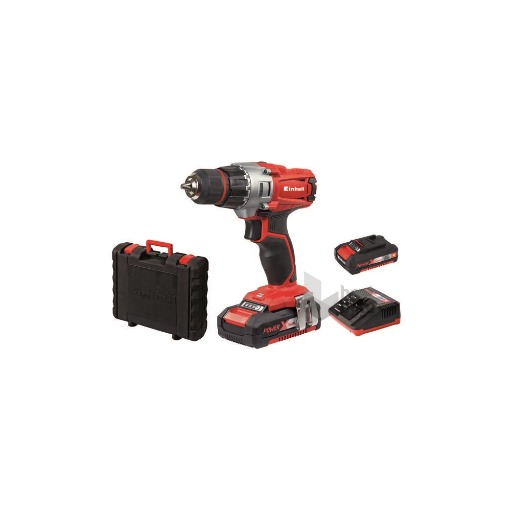 Einhell 4513830 PXC TE-CD 18/2 Li Kit akkuval akkumulátoros csavarozó szett