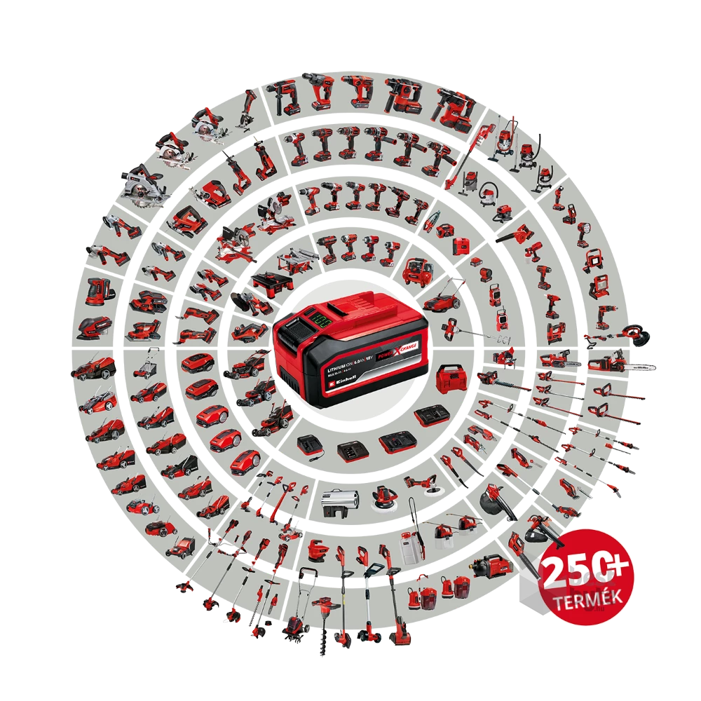 Einhell 4513830 PXC TE-CD 18/2 Li Kit akkuval akkumulátoros csavarozó szett