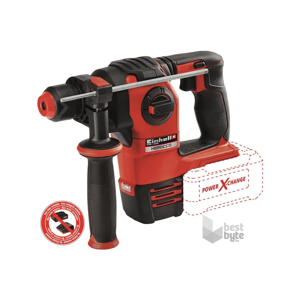 Einhell 4513900 PROFESSIONAL PXC HEROCCO 18/20 akku és töltő nélkül akkumulátoros fúrókalapács