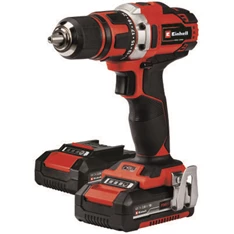 Einhell 4513934 PXC TE-CD 18/40 Li (2x2,0 Ah) akkumulátoros fúrócsavarozó + 69 részes tartozék készlet