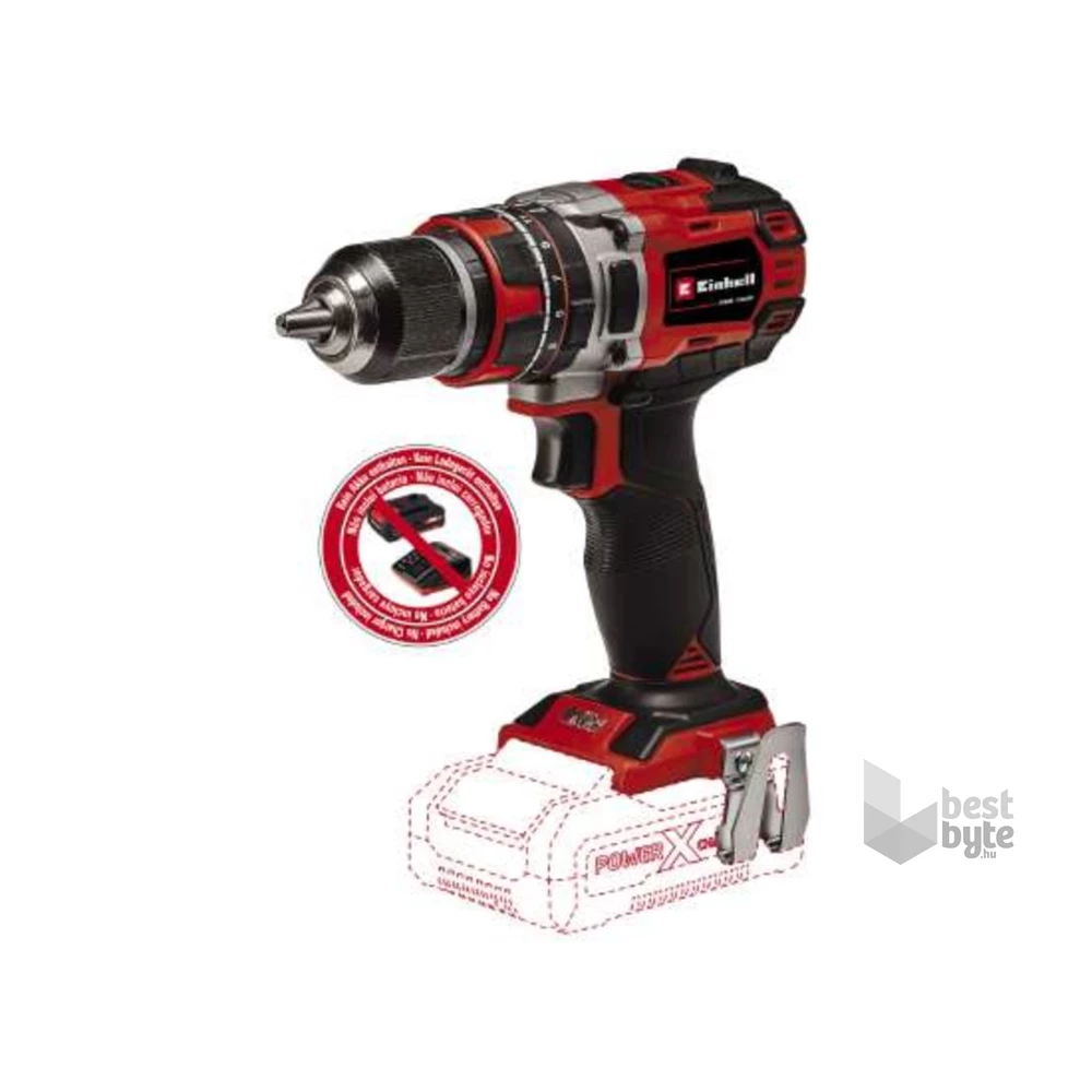 Einhell 4513942 PROFESSIONAL PXC TP-CD 18/50 Li-i BL-Solo akku és töltő nélkül akkumulátoros ütvefúró-csavarozó