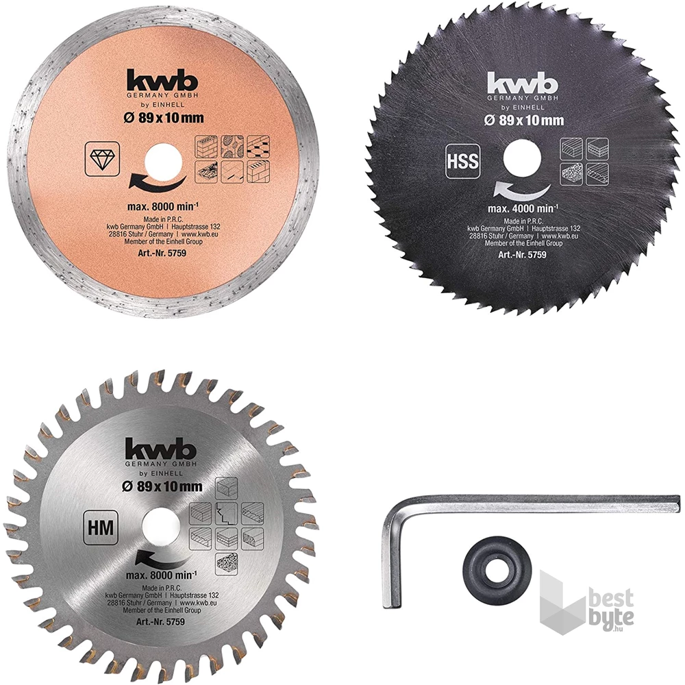 Einhell 49575915 KWB mini körfűrészlap szett