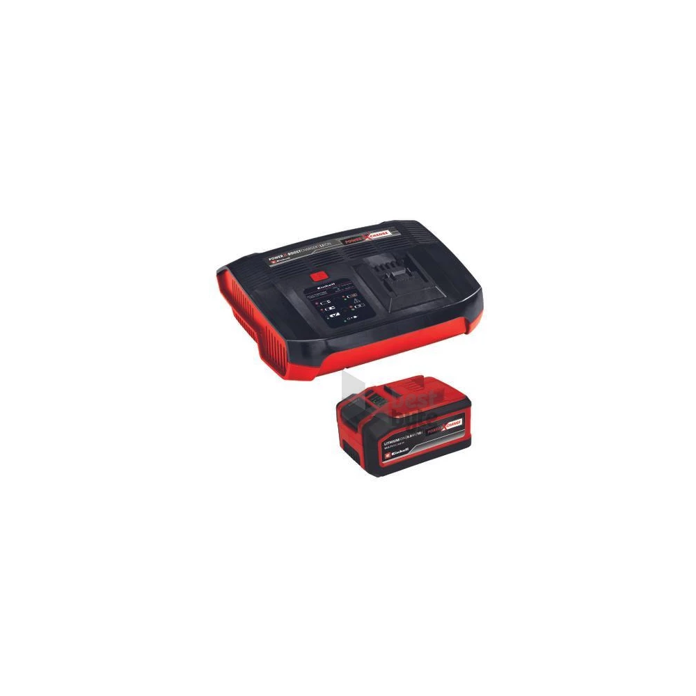 Einhell 4-6 Ah 18V Power X-Change & 6A Boostcharger Starter-Kit akku+töltő szett