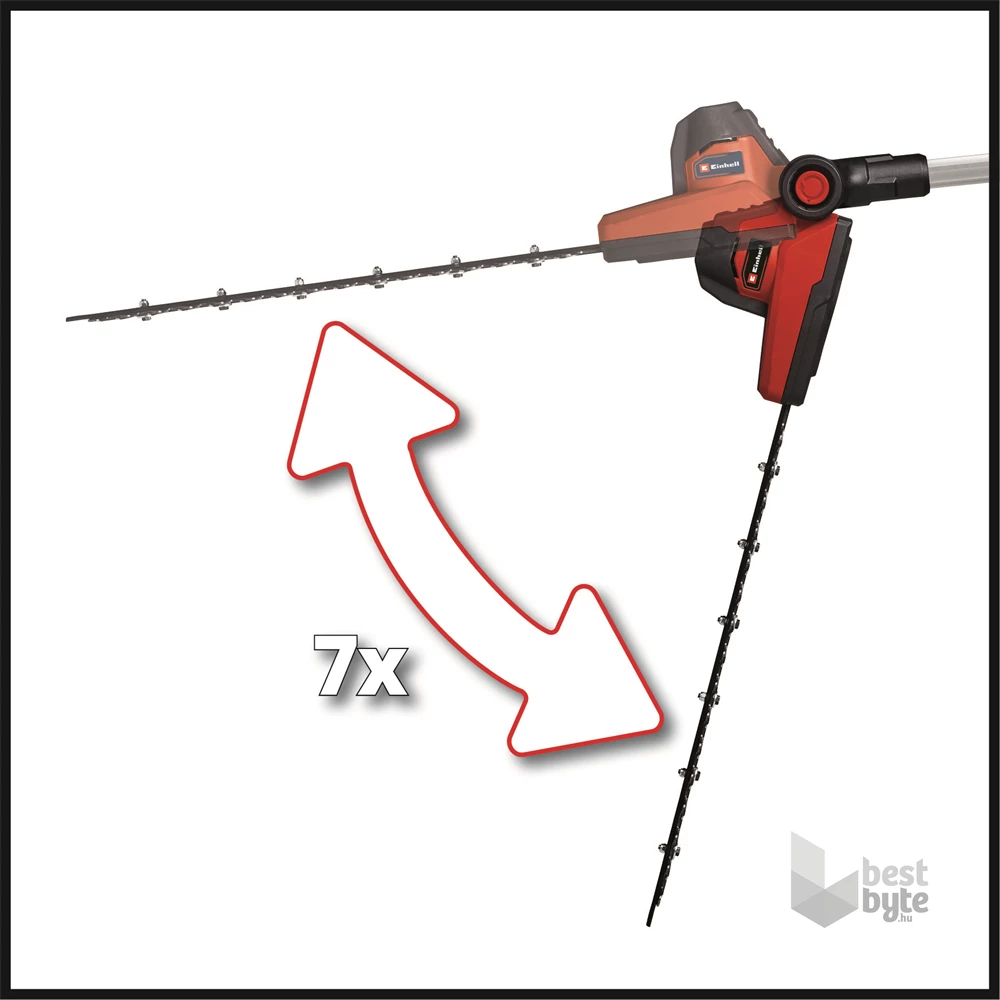 Einhell 3410585 PXC GC-HH 18/45 Li T-Solo akku és töltő nélkül akkumulátoros magassági sövényvágó