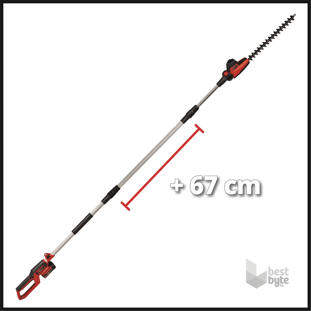 Einhell 3410585 PXC GC-HH 18/45 Li T-Solo akku és töltő nélkül akkumulátoros magassági sövényvágó