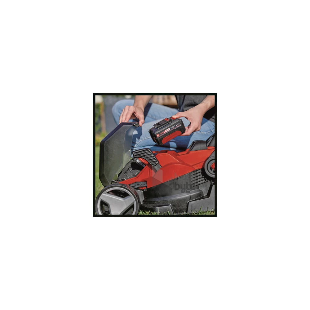 Einhell 3413226 PXC GE-CM 36/34-1 Li-Solo akku és töltő nélkül akkumulátoros fűnyíró