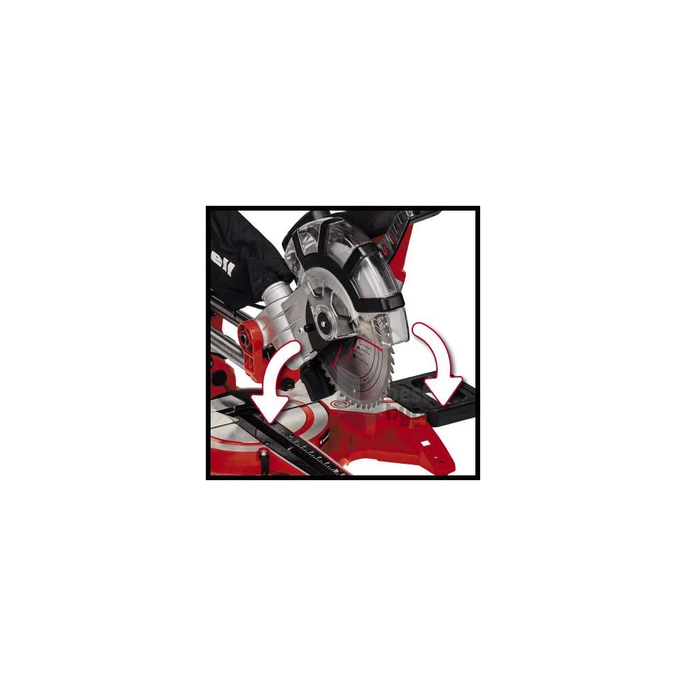Einhell TC-SM 2131/1 dual vonó-fejező-gérvágó fűrész