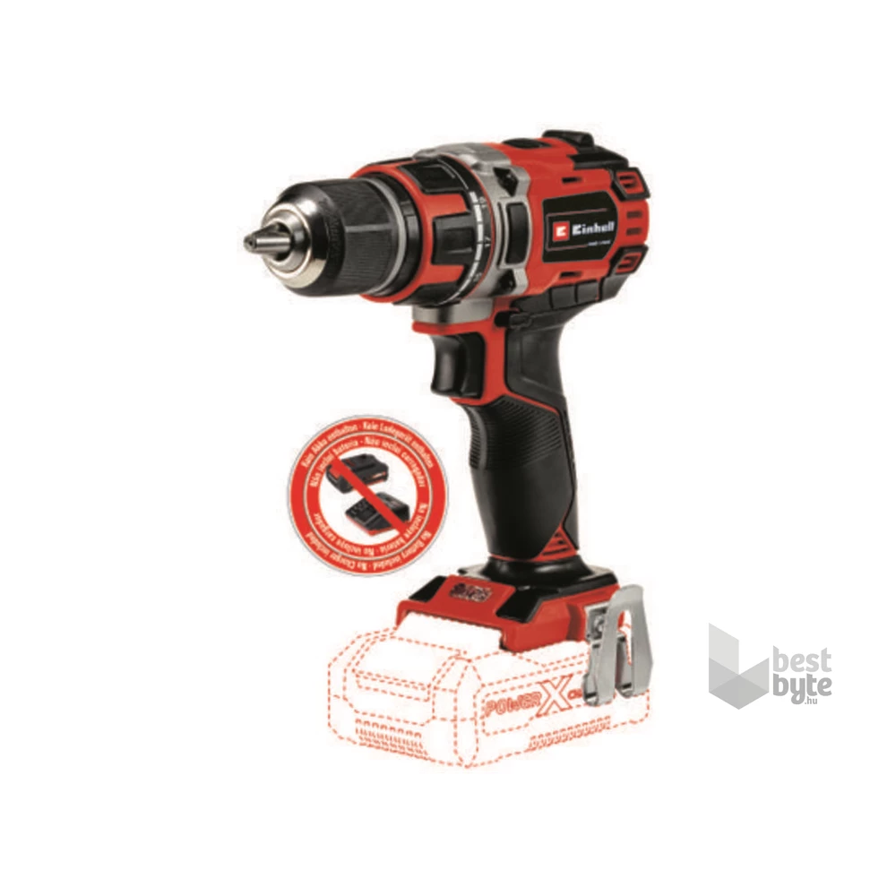 Einhell 4513887 PROFESSIONAL PXC TP-CD 18/50 Li BL Solo akku és töltő nélkül akkumulátoros fúrócsavarozó