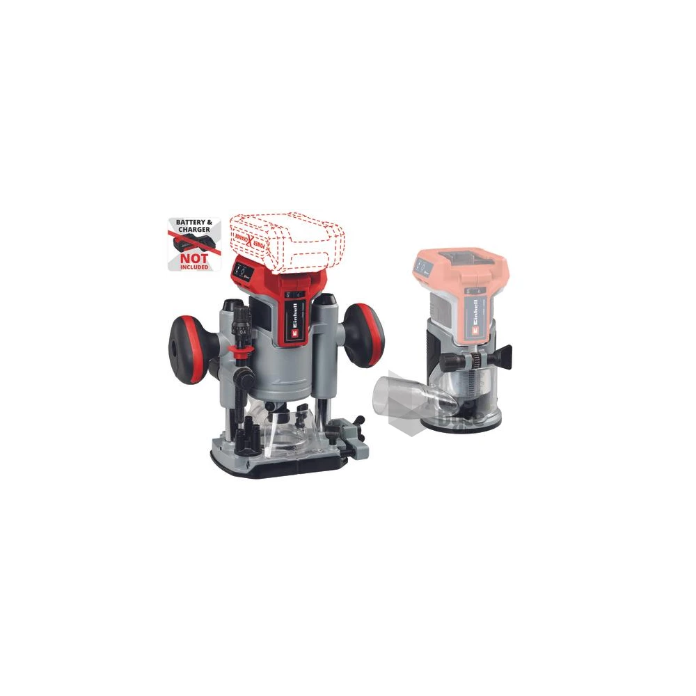 Einhell 4350410 PROFESSIONAL PXC TP-RO 18 Set Li BL - Solo akkus felsőmaró és élmaró