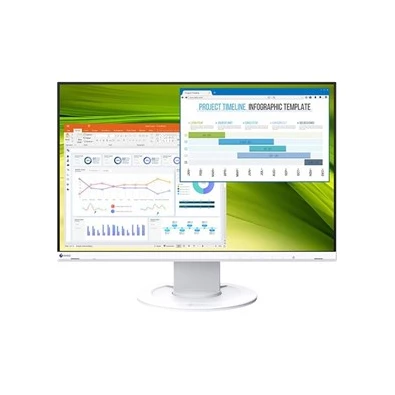 Eizo 22,5" EV2360-WT EcoView Ultra-Slim WUXGA IPS DP/HDMI/VGA/USB fehér monitor