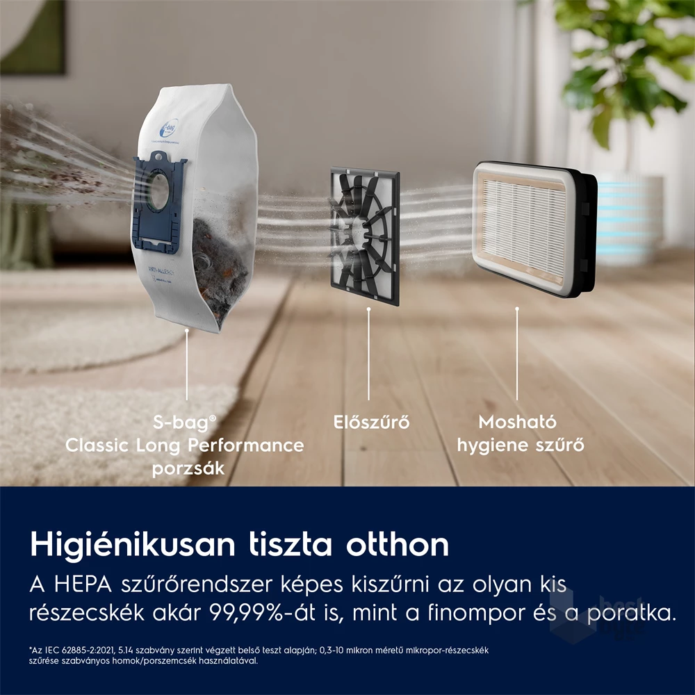 Electrolux EB51C1WP Clean 500 porzsákos porszívó