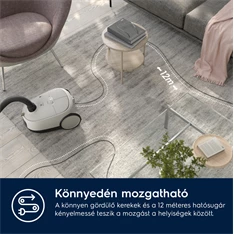 Electrolux EB61H6SW  Hygienic 600 porzsákos porszívó