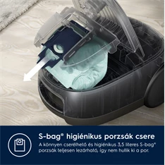 Electrolux EB61H6SW  Hygienic 600 porzsákos porszívó