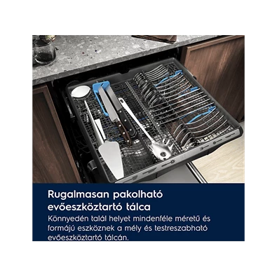 Electrolux EEC87400W , programok száma: 8, beépíthető, 14 terítékes mosogatógép 