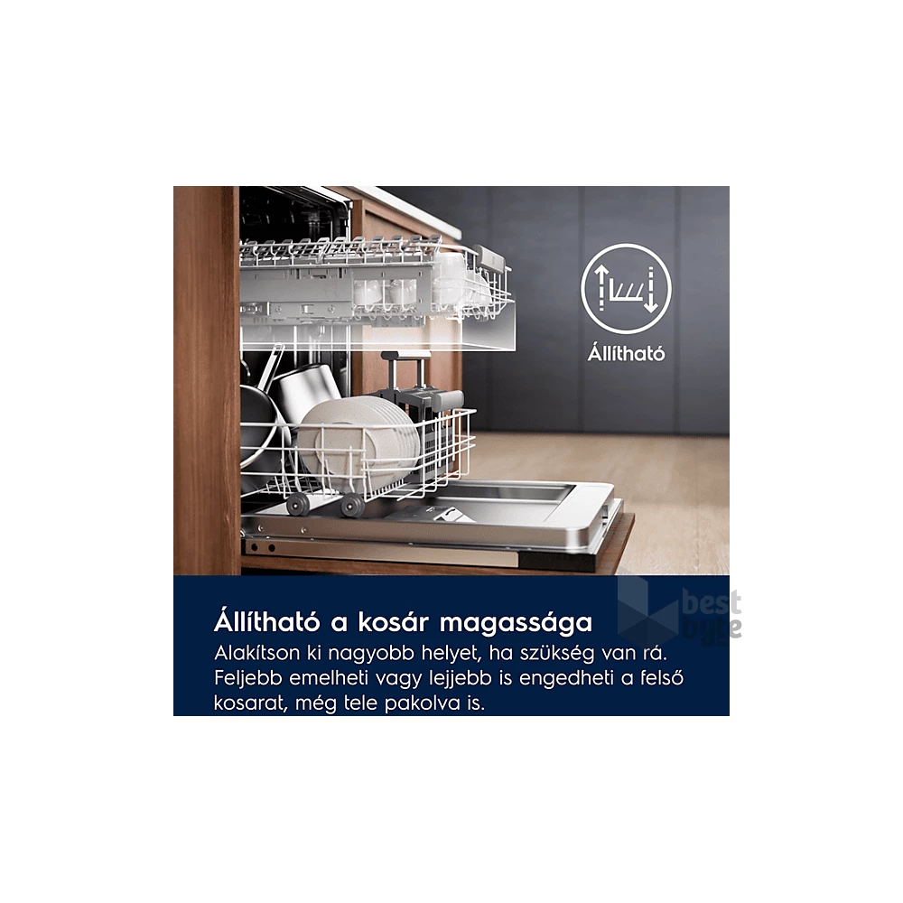 Electrolux EEC87400W , programok száma: 8, beépíthető, 14 terítékes mosogatógép 