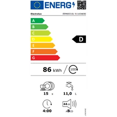 Electrolux EEM69310L beépíthető mosogatógép