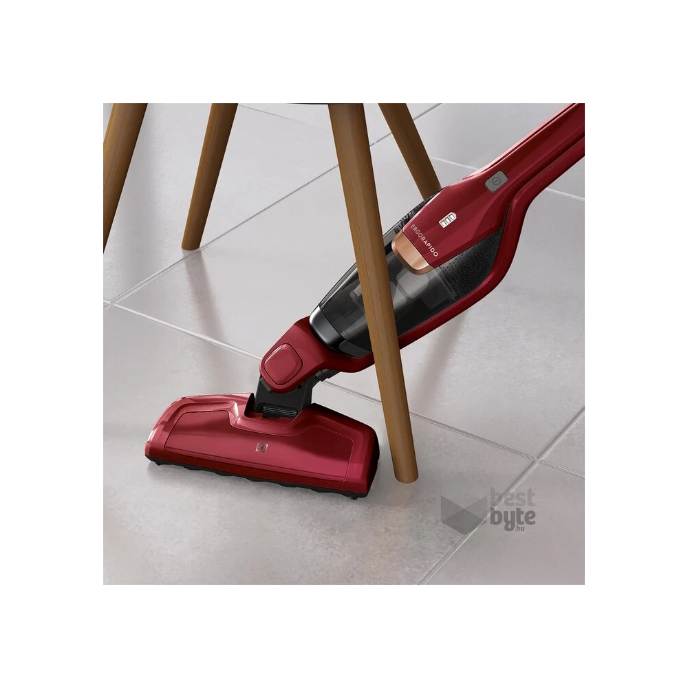 Electrolux EERC75WRK bordó vezeték nélküli porszívó
