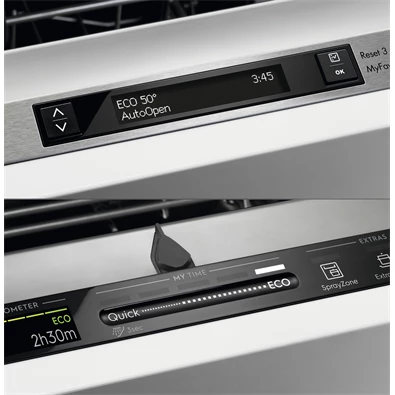 Electrolux EES42210L programok száma: 8, keskeny beépíthető, 9 terítékes mosogatógép 