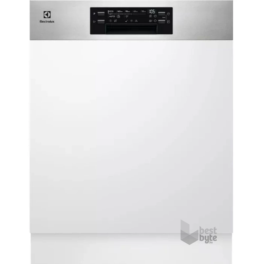 Electrolux EES47310IX programok száma: 8, beépíthető, 13 terítékes mosogatógép 