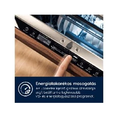 Electrolux EES48400L programok száma: 8, beépíthető, 14 terítékes mosogatógép 