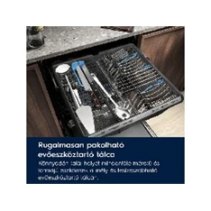 Electrolux EES48400L programok száma: 8, beépíthető, 14 terítékes mosogatógép 