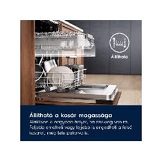 Electrolux EES48400L programok száma: 8, beépíthető, 14 terítékes mosogatógép 