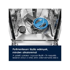 Electrolux EES48400L programok száma: 8, beépíthető, 14 terítékes mosogatógép 