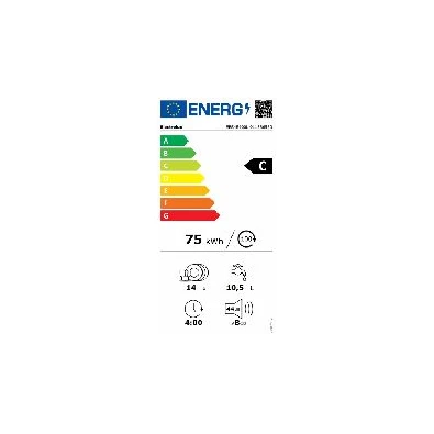 Electrolux EES48400L programok száma: 8, beépíthető, 14 terítékes mosogatógép 