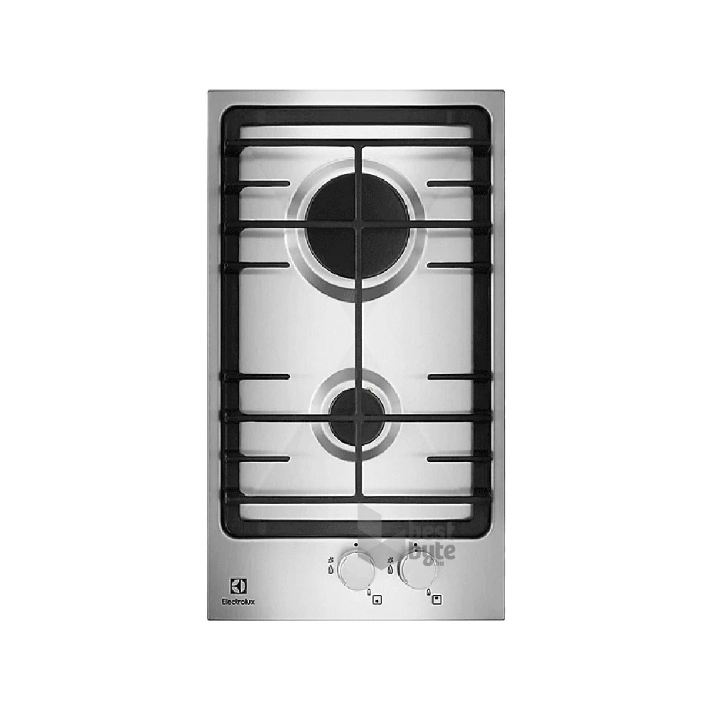 Electrolux EGG3322NVX inox, beépíthető, gáz, főzőzóna: 2, beépíthető méret: 27cm, főzőlap