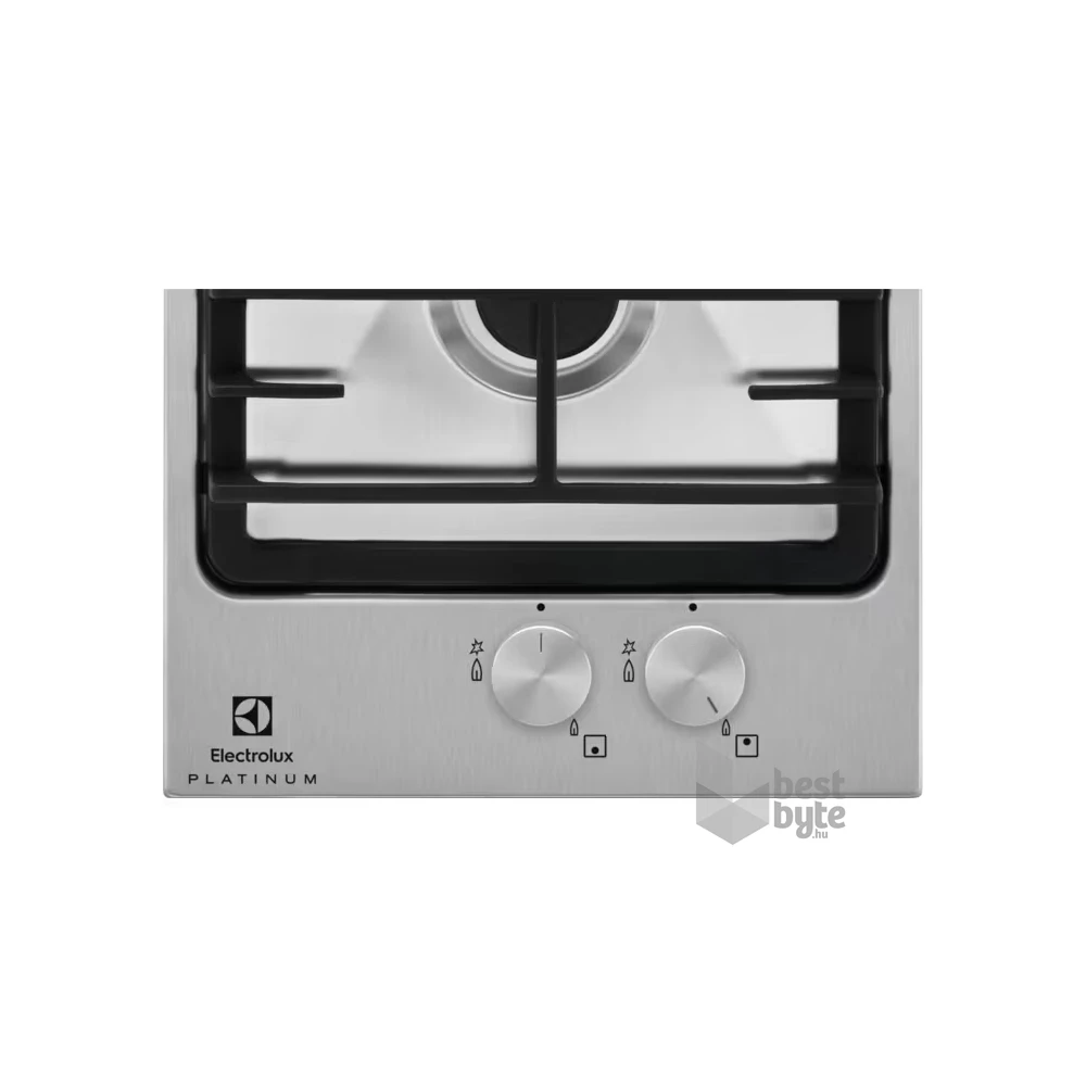 Electrolux EGG3322NVX inox, beépíthető, gáz, főzőzóna: 2, beépíthető méret: 27cm, főzőlap