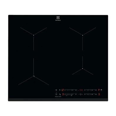 Electrolux EIS6134 SenseFry fekete, beépíthető, indukciós, főzőzóna: 4, beépíthető méret: 56cm, főzőlap