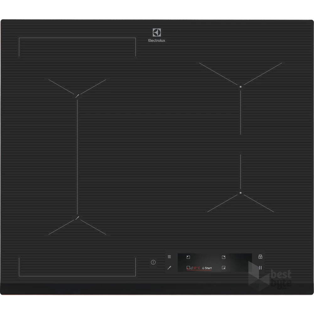 Electrolux EIS6648 sötétszürke,beépíthető, indukciós, főzőzóna: 4, beépíthető méret: 56cm, főzőlap