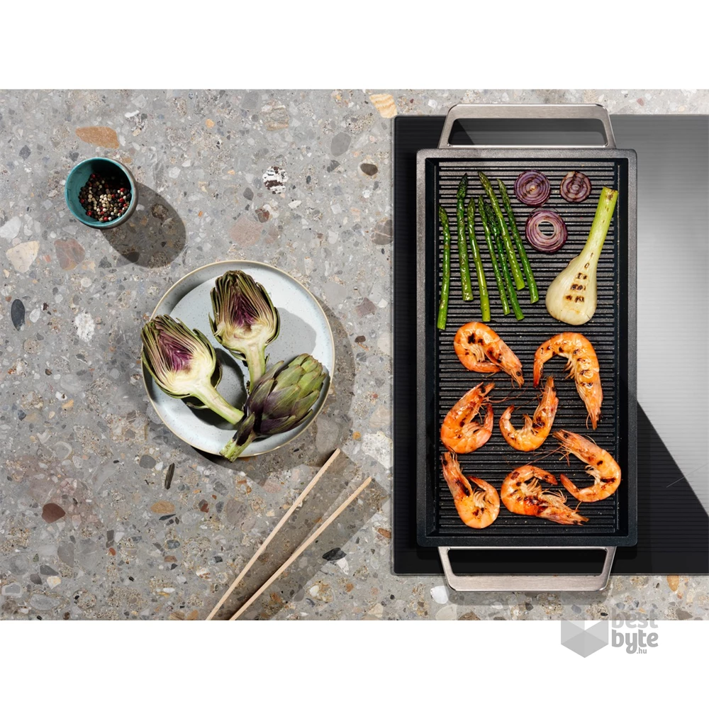 Electrolux EIS6648 sötétszürke,beépíthető, indukciós, főzőzóna: 4, beépíthető méret: 56cm, főzőlap