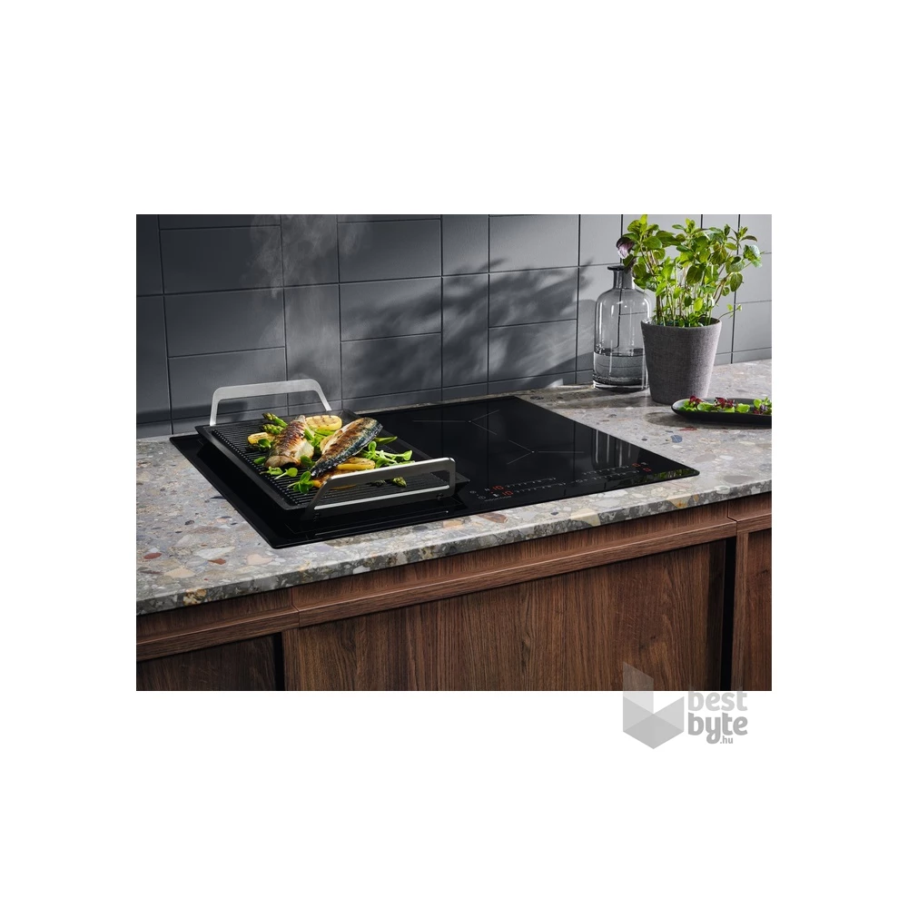 Electrolux EIV634 fekete, beépíthető, indukciós, főzőzóna: 4, beépíthető méret: 56cm, főzőlap