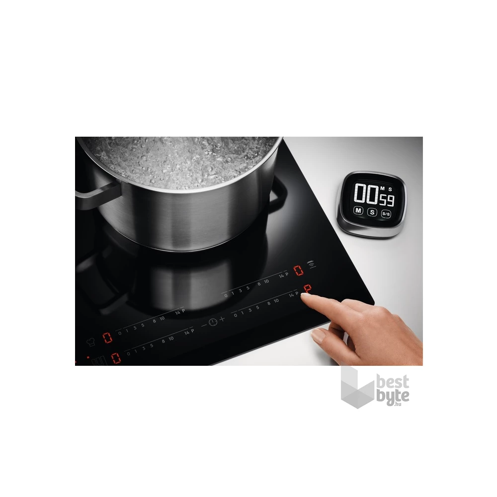 Electrolux EIV634 fekete, beépíthető, indukciós, főzőzóna: 4, beépíthető méret: 56cm, főzőlap