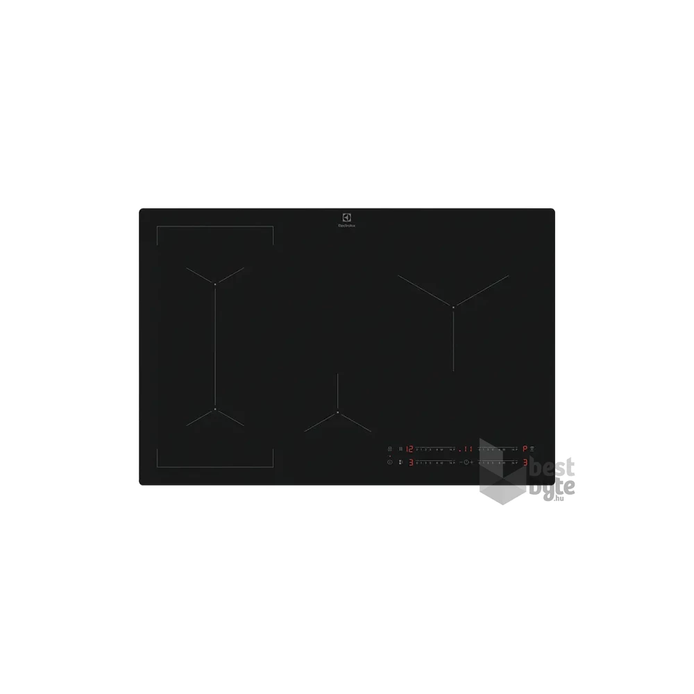 Electrolux EIV83443CT SaphirMatt® SE fekete, beépíthető, indukciós, főzőzóna: 4, beépíthető méret: 56cm, főzőlap