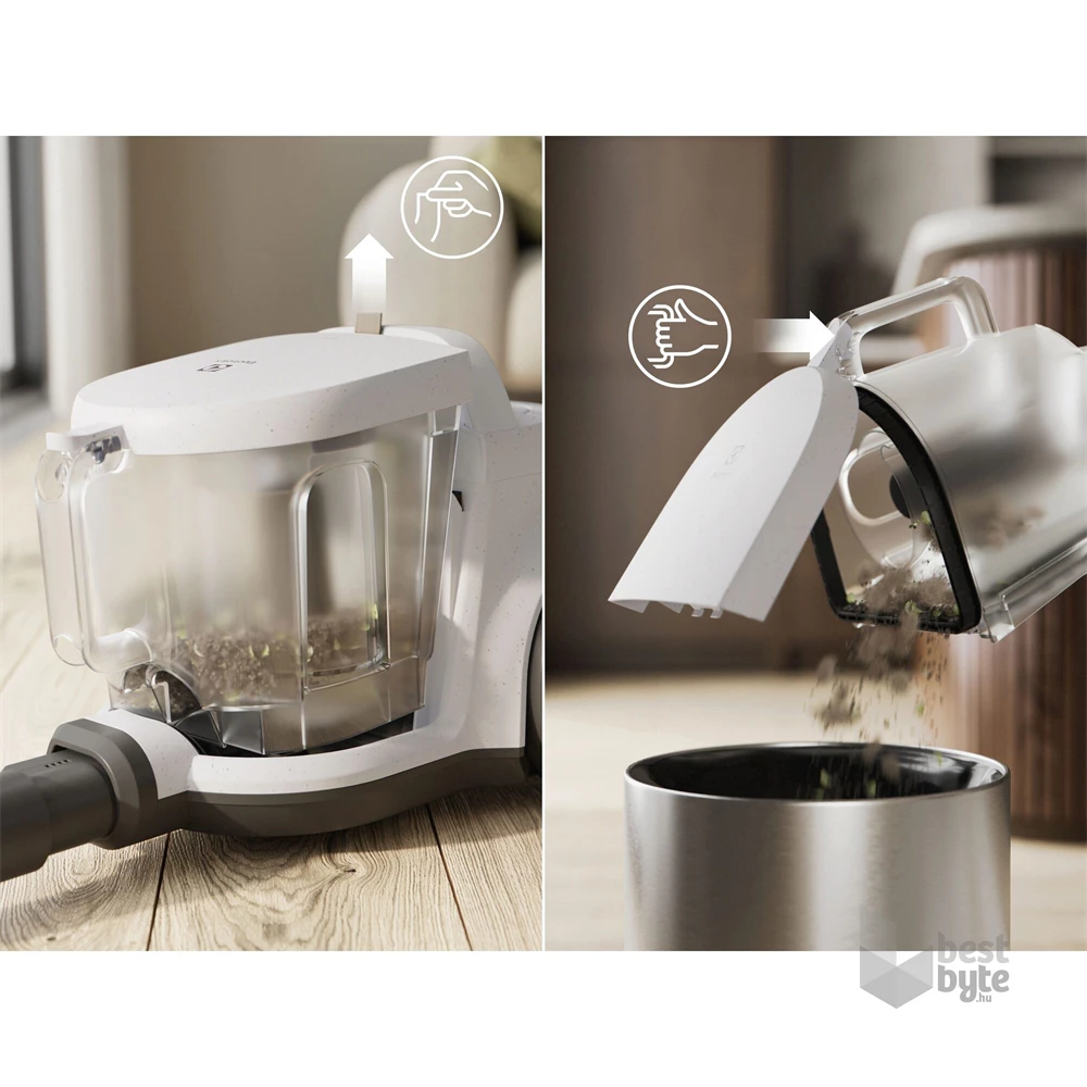 Electrolux EL51C2SW Clean 500 porzsák nélküli porszívó