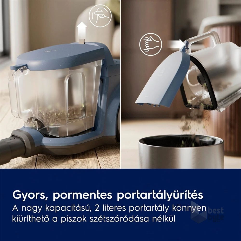 Electrolux EL51C2SW Clean 500 porzsák nélküli porszívó