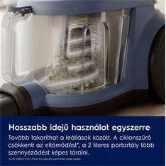 Electrolux EL51C2SW Clean 500 porzsák nélküli porszívó